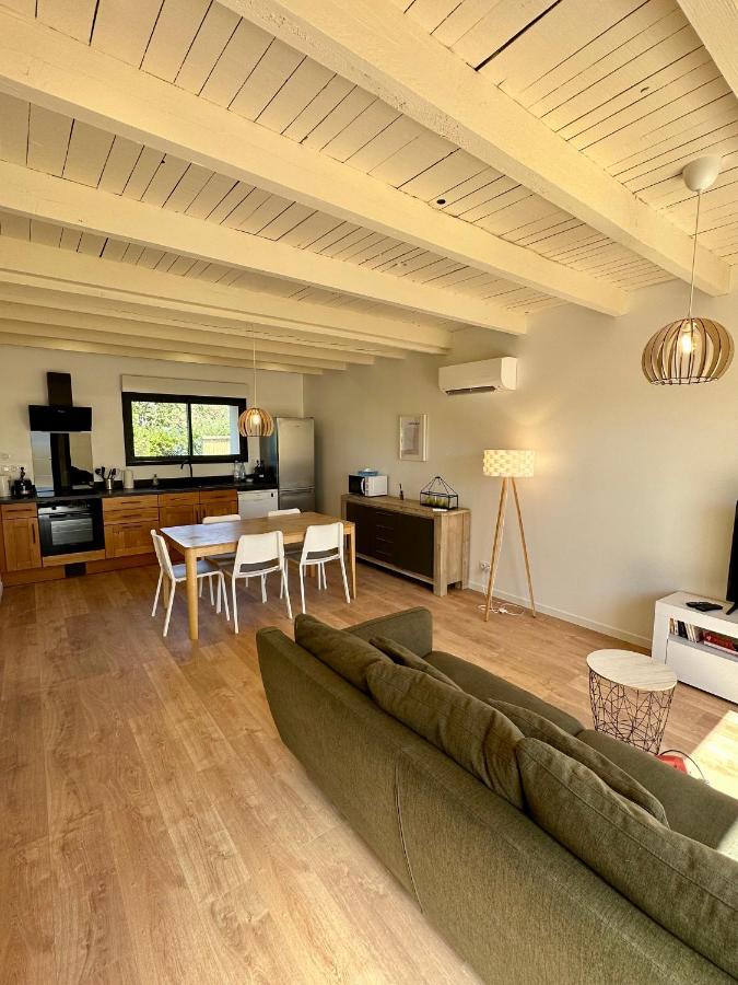 La Halte Occitane - Classe 3 Etoiles - Pour 6 Personnes, 3 Chambres, Parking, Terrasse, Tout Inclus มงโตบ็อง ภายนอก รูปภาพ
